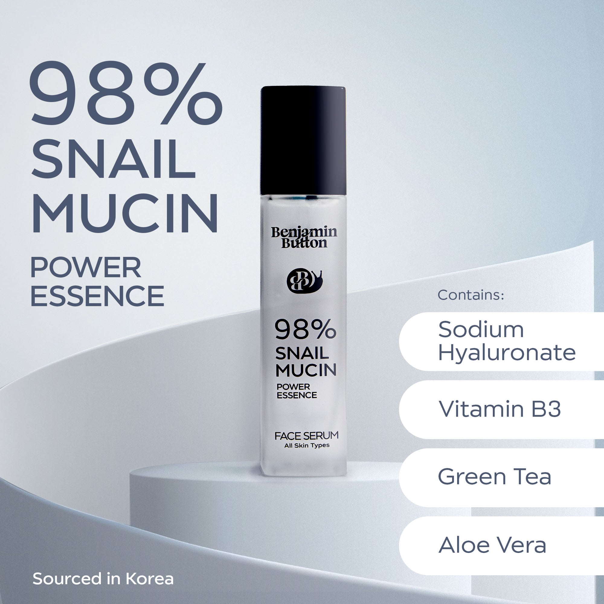 Fortgeschrittenes 98% Schneckenschleim Serum 100ml