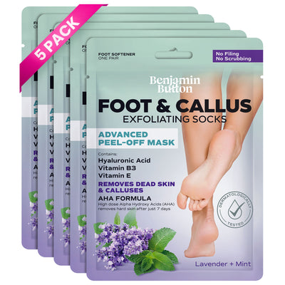 Peeling-Fußmaske 5er-Packung